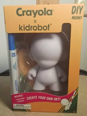 Crayola X Kidrobot DIY MUNNY W/ Markers  • $18