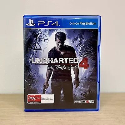 PlayStation 4: Uncharted 4 A Thief's End • $8