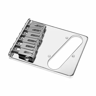 £59 • Buy Gotoh GTC201 Hardtail Telecaster Bridge With Brass Saddles (Chrome)