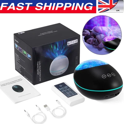 £20.90 • Buy LED Galaxy Projector Light Starry Sky Star Bluetooth Music Night Light Remote