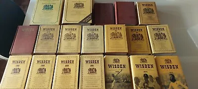 £55 • Buy Wisden Cricketers Almanack. 17 Editions. 2 X Anthology. 1957 On.......