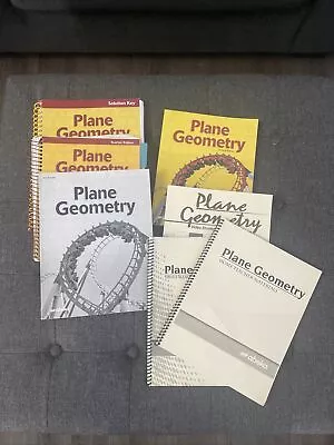 Abeka Plane Geometry  • $140