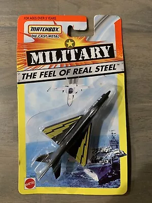 MATCHBOX MIG-21 (Mikoyan-Gurevich) Military: The Feel Of Real Steel 1997 • $8