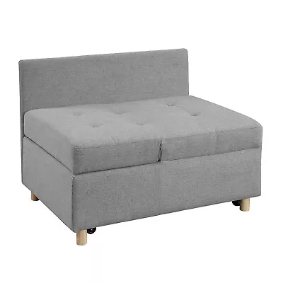 4-in-1 Function Folding Ottoman Modern Sleeper Sofa Bed Ottoman Lazy Guest Beds  • $172.96