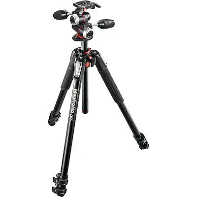 Manfrotto MK055XPRO3-3W Aluminum Tripod With 3-Way Pan/Tilt Head • $534.88