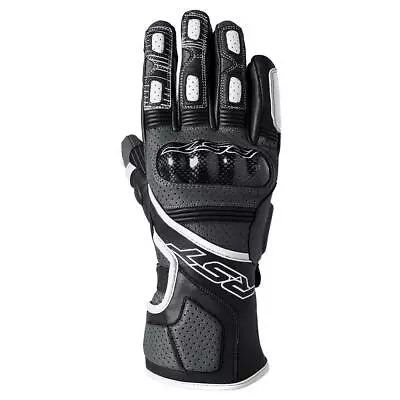 RST Fulcrum Mens Motorcycle Gloves Leather Motorbike Sports Race Glove • £59.99