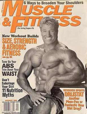 Muscle And Fitness January 1998 Gunter Schlierkamp • $15