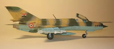 Egyptian MiG-21PF Aircraft 1/72 • $50