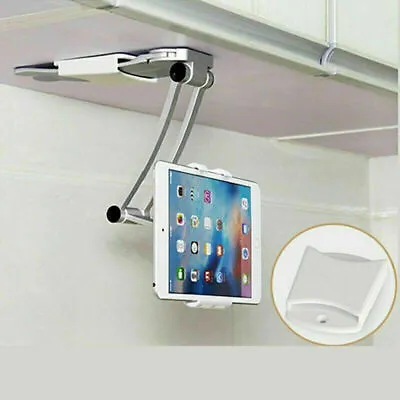 Multifunction Kitchen Fold Wall Mount IPad Tablets Phone Stand Holder Bracket UK • £21.39