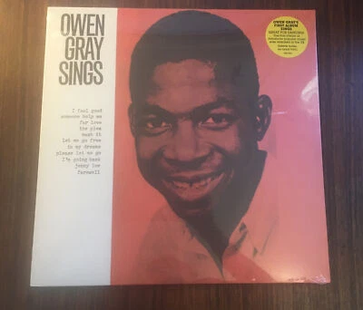 £12 • Buy OWEN GRAY Sings (Rsd2021 Drop 1) LP VINYL Europe Burning Sounds 2021 Sealed