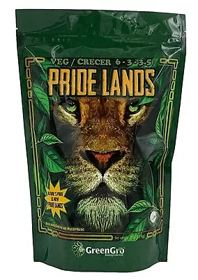 Pride Lands Veg & Bloom - Organic Advanced Nutrients Blend With Mycorrhizae/R... • $22.21