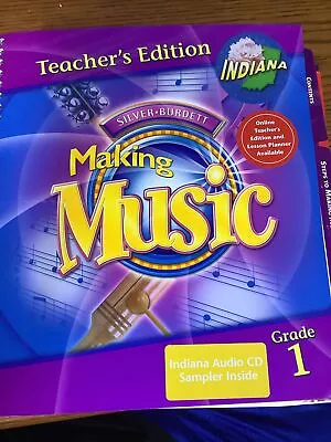 Making Music Teacher's Edition Grade 1 Book Homeschooling Book • $28