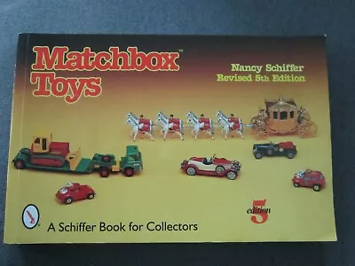 MATCHBOX TOYS By Nancy Schiffer Price Guide Revised 5th Edition Book • $13.99