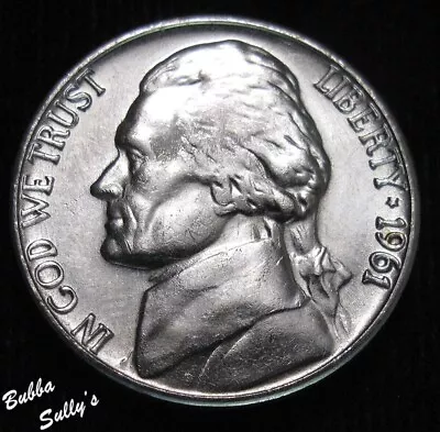 1961 D Jefferson Nickel UNCIRCULATED • $3.84