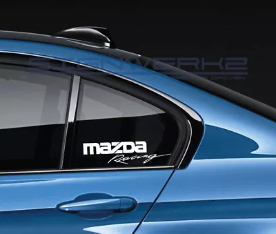 Mazda Racing Decal Sticker Logo JDM Mazdaspeed RX-7 RX-8 Miata MX-5 CX-5 Pair • $12.59