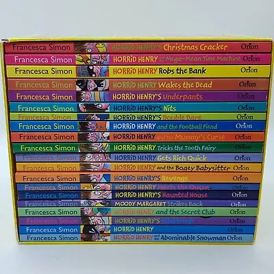 Horrid Henry's Big Bad Box (20 Book Collection) Box Set RRP £97.80 VGC  • £17