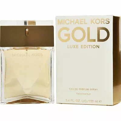 Gold Luxe Edition By Michael Kors 3.4 Oz EDP Perfume For Women New In Box • $154.89