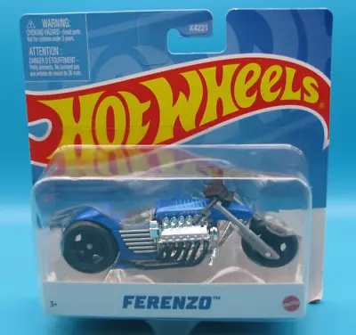 Hot Wheels Motorcycle  1/18th Street Power Ferenzo • $2.99