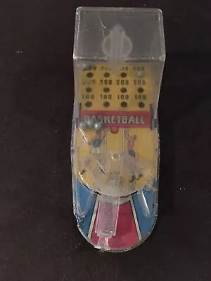 Vintage 1969 Marx * MINI BASKETBALL (table Top) GAME*  (Works) • $9.99