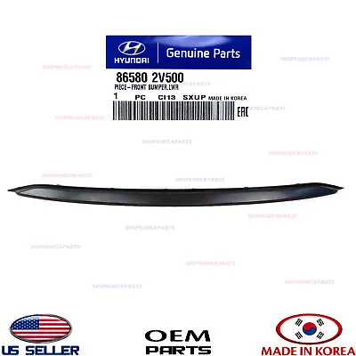 Genuine Deflector Front Bumper Grille Lower Lip Trim OEM Veloster Turbo 2013-17 • $74.59