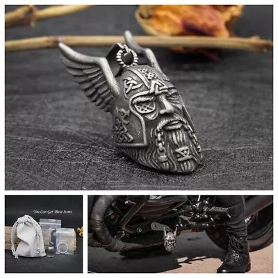 Motorcycle Biker Bell Hanger Biker One Eyed General For Mens & FREE Bell Hanger • $12.99