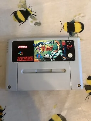 Earthworm Jim SNES - PAL - Game Only • £16.95