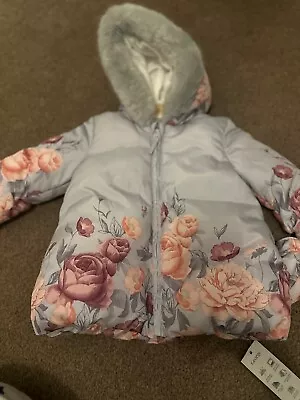 Baby Girl Coat - George Asda - BNWT - 9-12 Months • £0.99