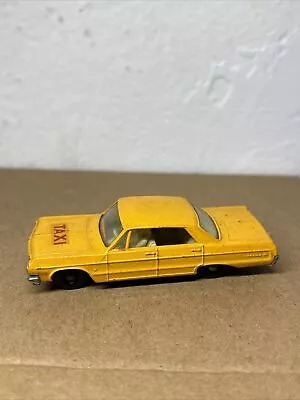 Old Vintage Die Cast Toy Car Truck Lesney Matchbox # 20 Chevrolet Impala Taxi • $6.30