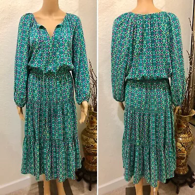 Matilda Jane Midi Print Boho Dress L. Originally $198 • $65