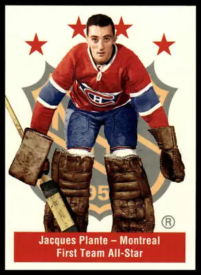 1994 Parkhurst Missing Link 1956-57 #135 Jacques Plante • $1.75