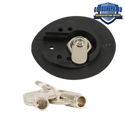 Locking Fuel Door Gas Cap With Locking Fuel Plug For 2015-2022 Ford F-150 Black • $50.33