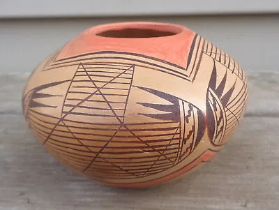 $145 • Buy Beautiful Hopi  Batwing  Pottery Vase By Award Winning Artist Adelle Nampeyo