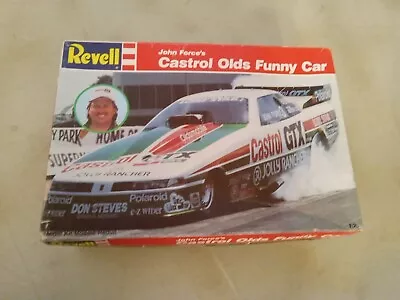 REVELL Vintage JOHN FORCE'S CASTROL OLDS FUNNY CAR 1 /24  1989 • $29.99