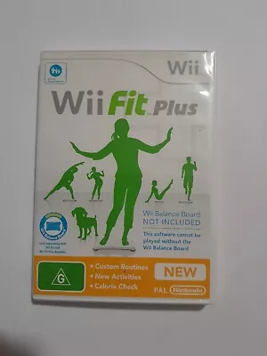 Wii Fit Plus + Manual - Nintendo Wii  • $3.27