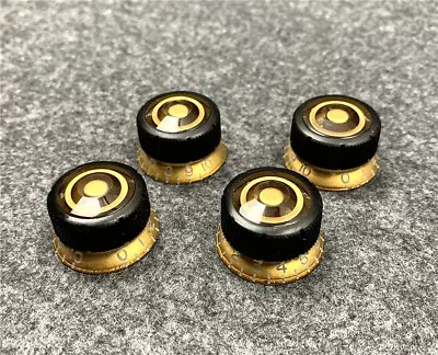 4 PCS GOLD Genuine Ibanez Artist Volume Sure Grip Tone Speed Knob Fit Les Paul • $27.90