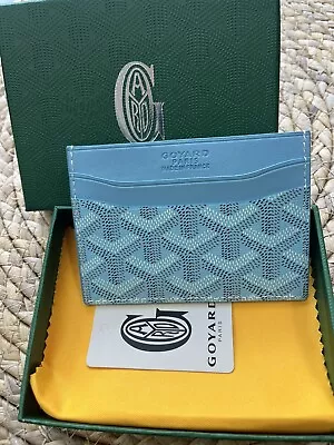 NEW Goyard Cardholder | Wallet | LIGHT BLUE Comes With Box • £35