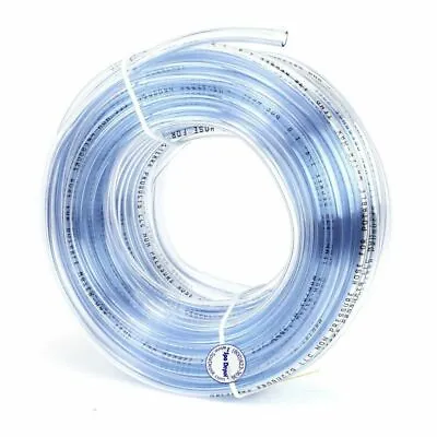 1/2  Inside Diameter 20-feet Clear PVC Vinyl Tubing/flexible Hose • $17