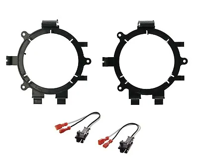 Metra 82-3002 5.25 Or 6.5 Speaker Adapter Plates For Select Chevy GM + Harness • $20.23