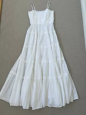 Aje White Maxi Dress Size 6 - Worn Only Once • $200