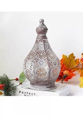 £15 • Buy JHY DESIGN Moroccan Style Battery Lamp, Hanging Lamp Vintage Metal Table Lamp...