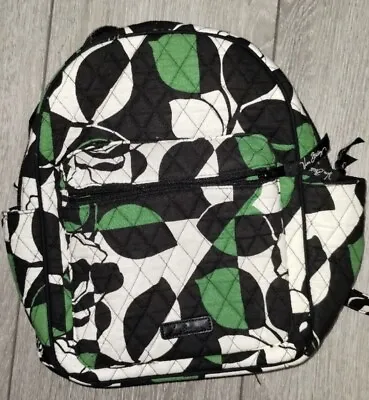 Vera Bradley Black Quilted Backpack • $7.95