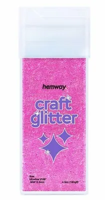 Ultra Fine/ Extra Fine Craft Glitter Shaker 130g Hemway Wax Melts 1/128  .008  • £9.95