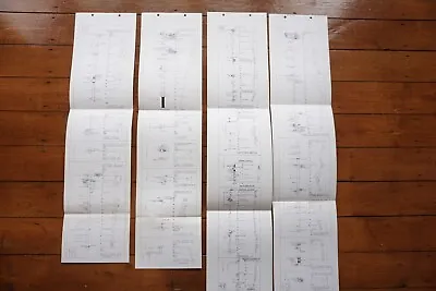 Glazebrook Ardwick Gorton Sandbach London Midland Railway Track Plan Map X4 • £31.99