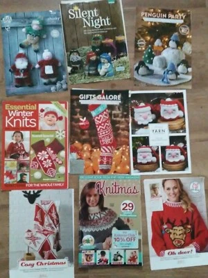 Christmas Toys Tree Decorations Jumpers ~ Knitting + Crochet Patterns • £1.99