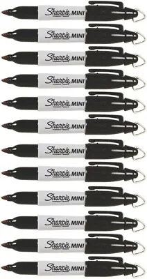 Sharpie Mini Permanent Markers Fine Point 12-Count (Black) • $23.99