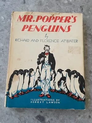 Mr. Popper's Penguins (43rd Printing) Hardcover With Dust Jacket • $27.99