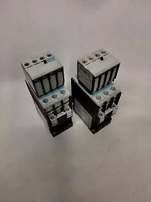  Siemens IEC 60 947 VDE 0660 Contactor With Aux Contacts Lot Of 2 • $50