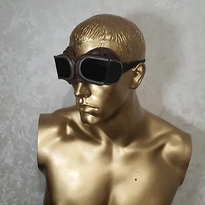 Military Soviet Goggles USSR Pilot 1960s Vintage Welder Glasses • $65