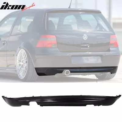 Fits 99-05 Volkswagen Golf MK4 25AE Style Rear Bumper Lip Diffuser Unpainted PU • $199.99