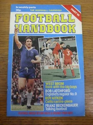 £2.99 • Buy 1978 Marshall Cavendish Football Handbook: Part 16 (creased). All UK Orders Have